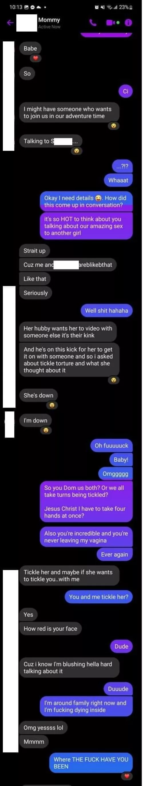 Mommy is a fucking unicorn. Wish me luck boys