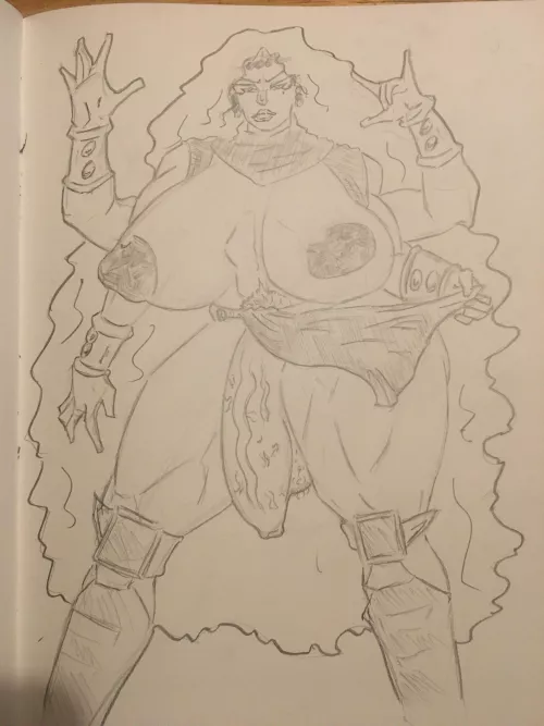 My New OC dressed as Kars from JoJo’s Bizarre Adventure