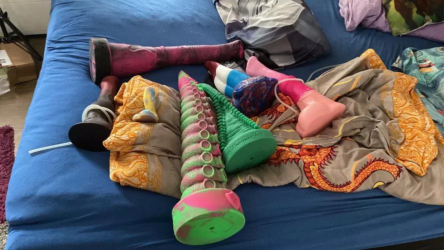 Collection of my biggest toys! Small Batou as reference 😅👀