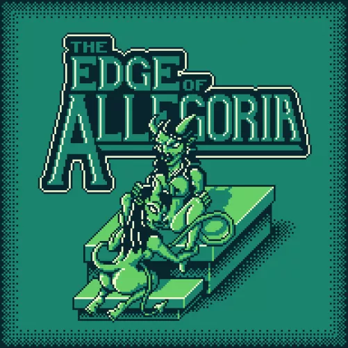 Just an innocent pair of succubi passing the time together until their next victim comes along