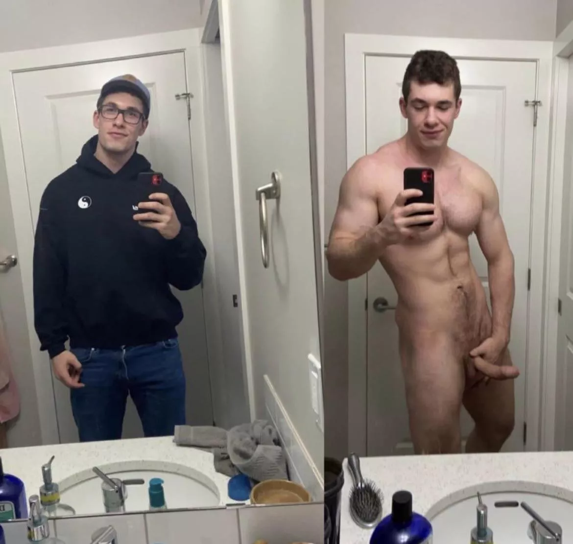 Is this what you’d expect under my hoodie if you saw me walking around campus