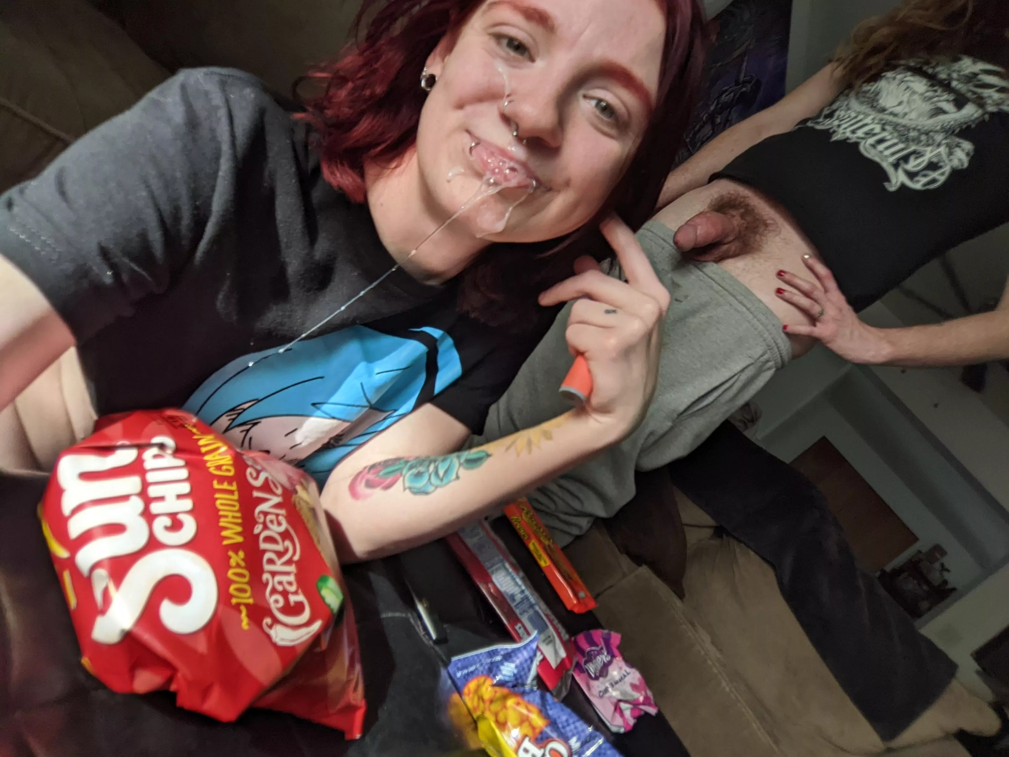 at home date night 😈😘