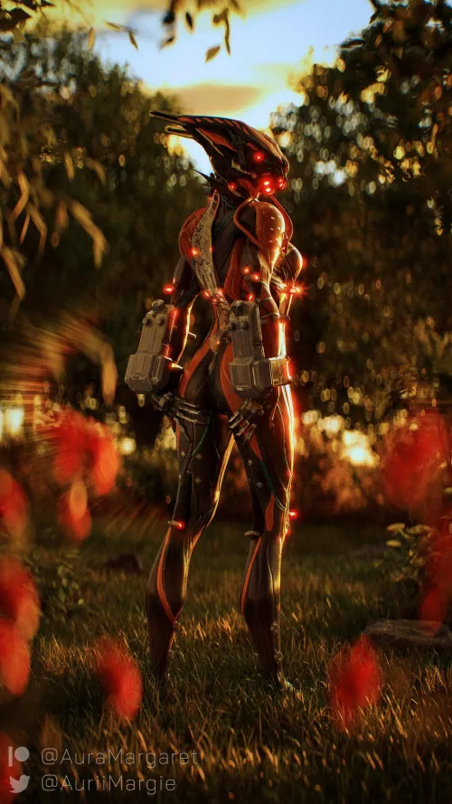 [Valkyr] on a forest