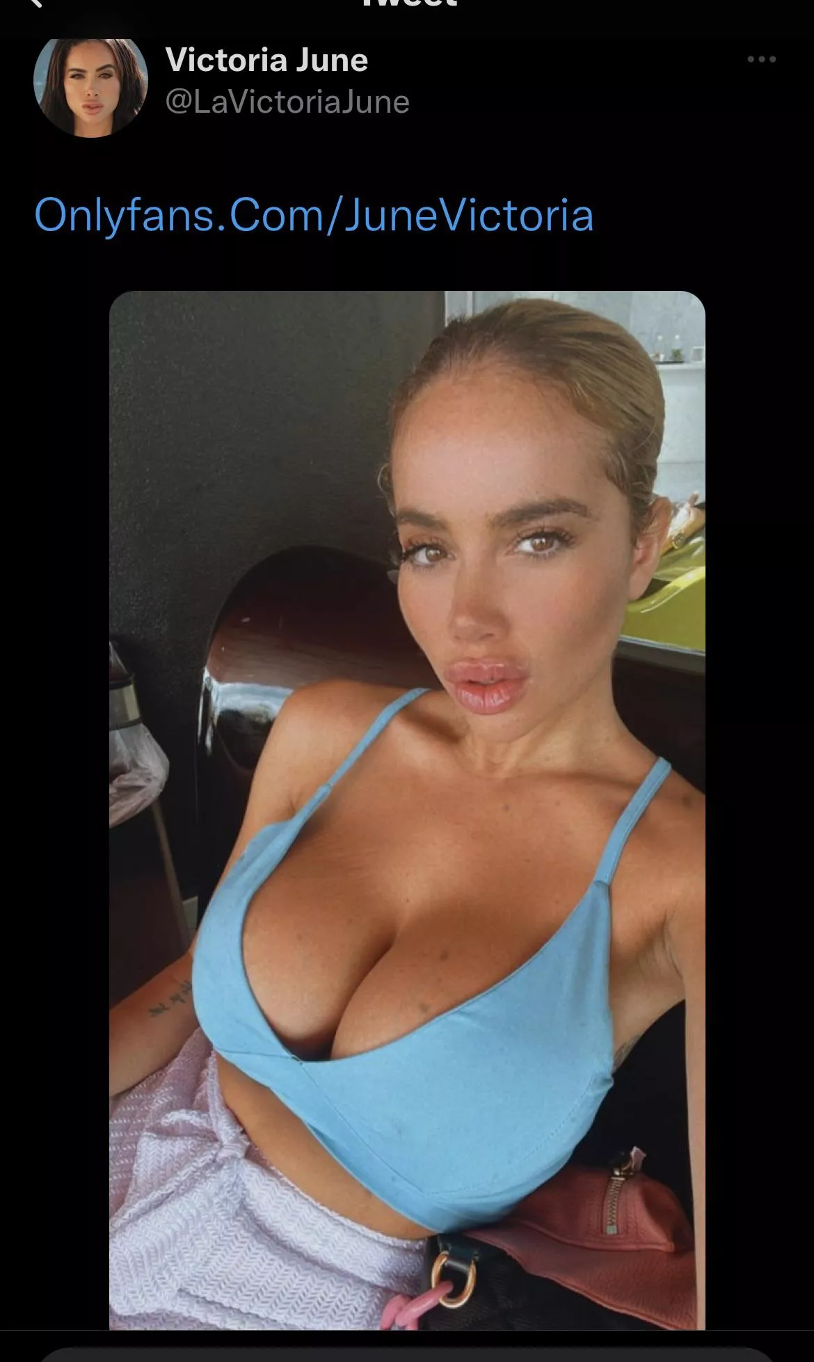 WARNING⚠️: Dont get fooled into subscribing to her O.F. she continues to repost (with different captions to trick you into thinking its new) the same old videos from 2019-2021 its nothing new.. maybe a couple new selfies she took 2 months ago but its