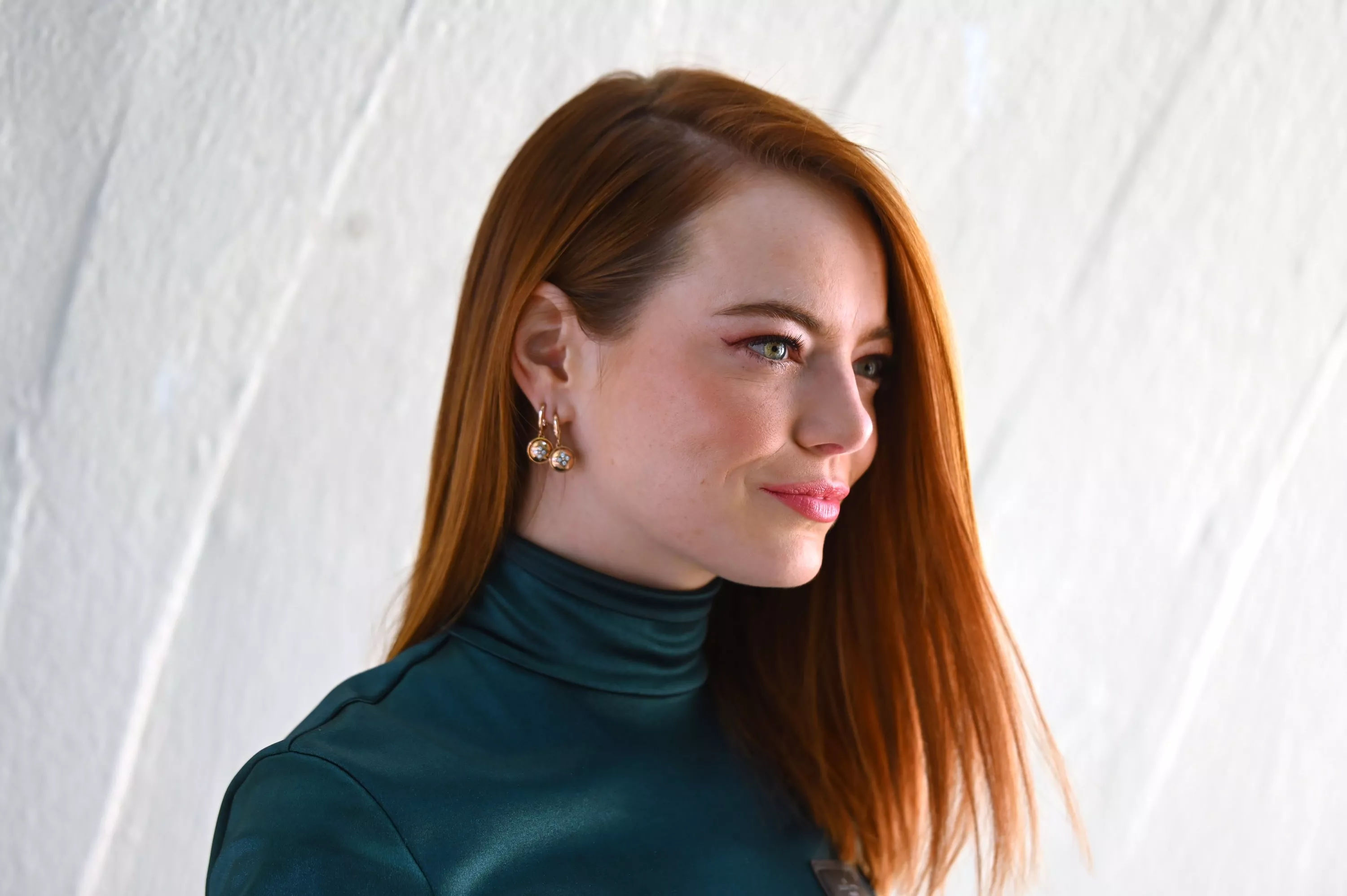 Emma Stone in Green Emma Stone in Green