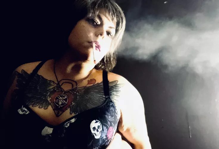 Where there is smoke….💋