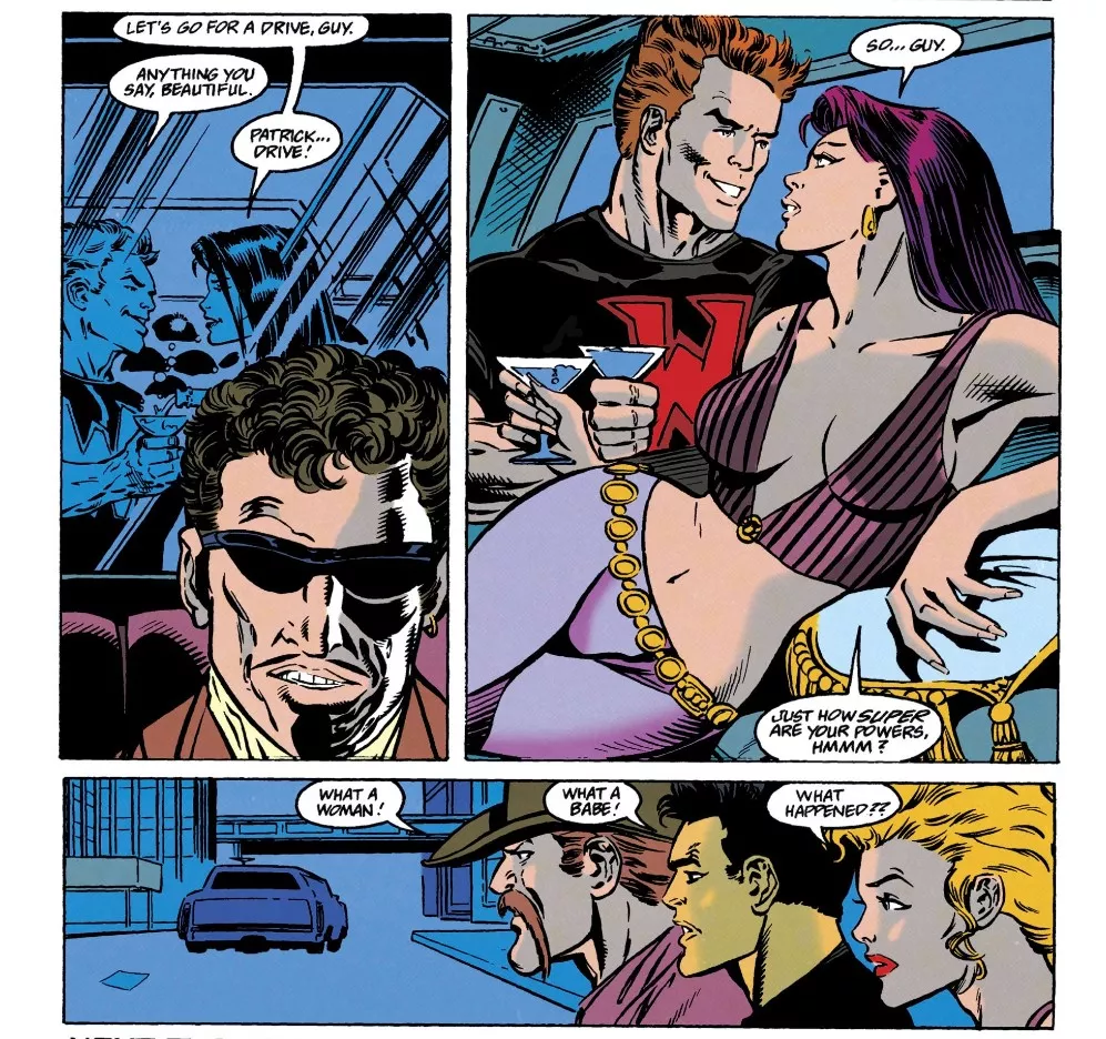 Guy and Martika [Guy Gardner: Warrior #38]
