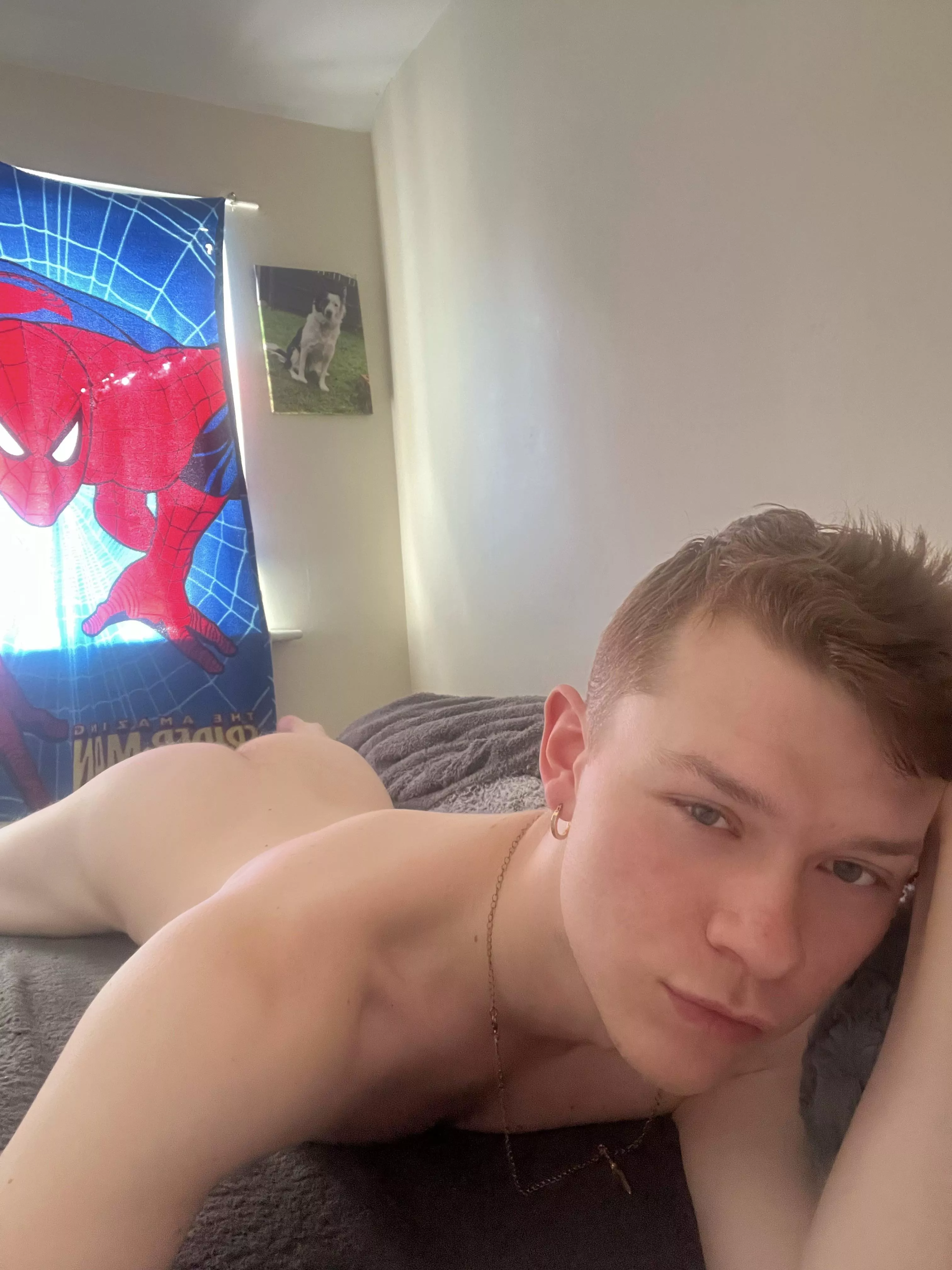 i think spiderman fancies a taste 😂