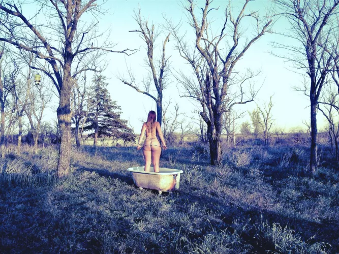 If only I could fill this bath. (F)