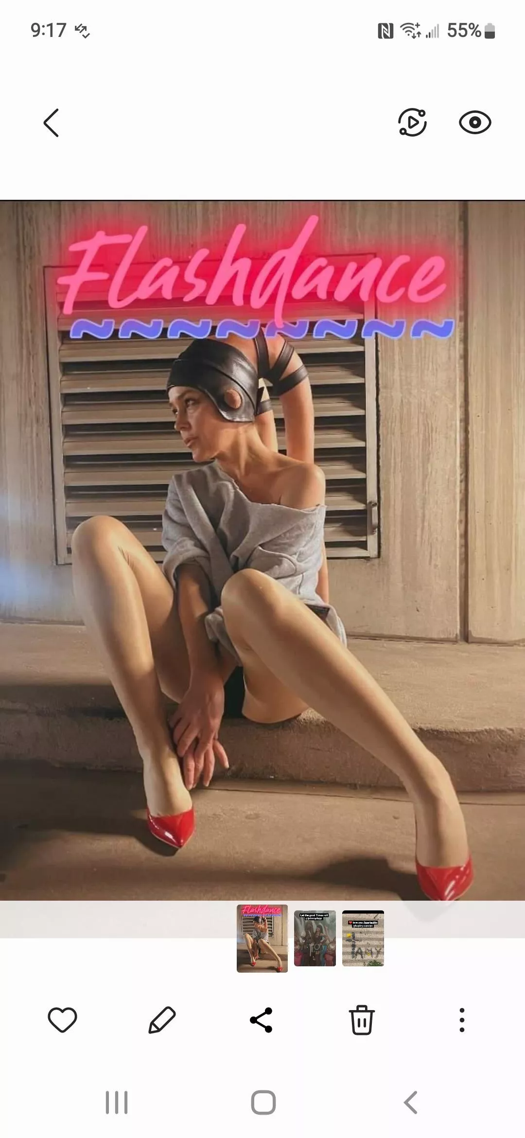 maniac..what a feeling