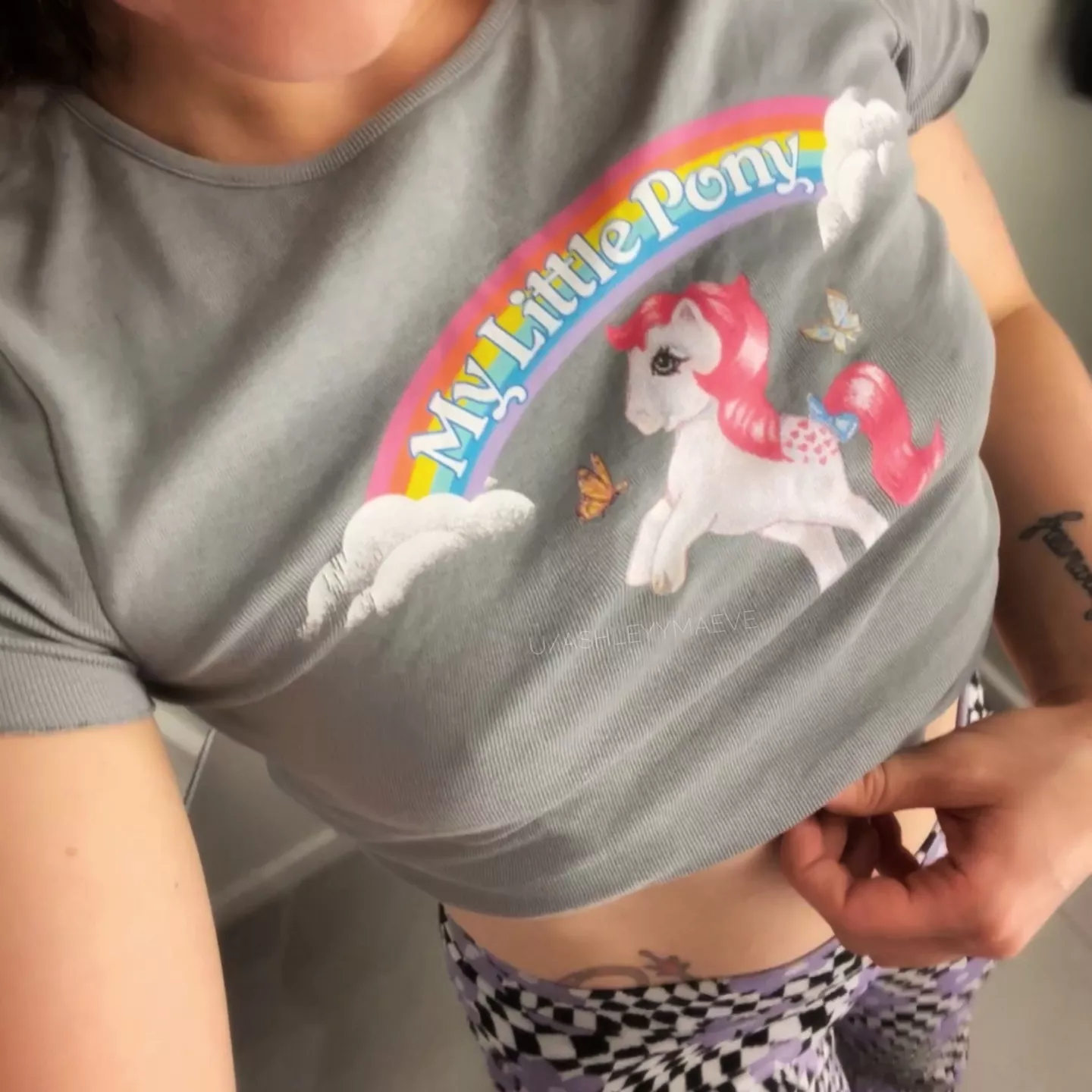 My cutest cropped shirt