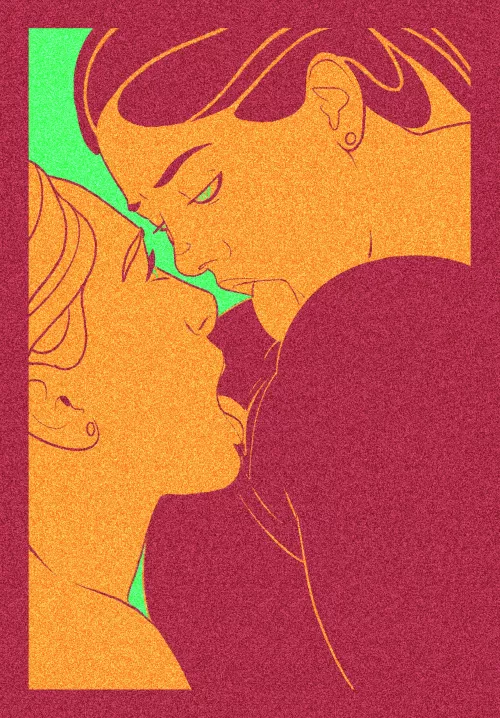 The sisters properly thank their mother’s therapist for showing them healthy family values. (Artist Mr.Swirly)