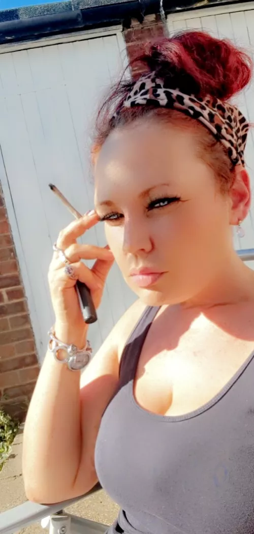 chilling in the evening sun 🌞❤️