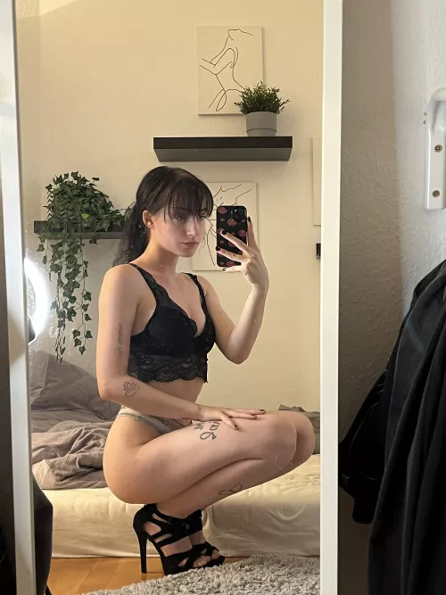 would you go to the city with me like this? I feel naughty