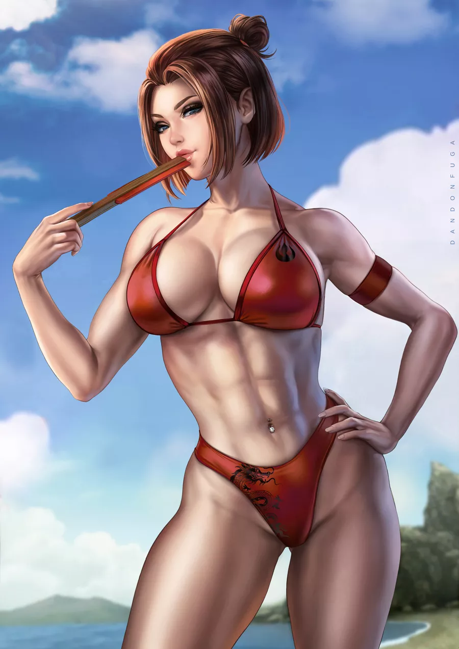 Bikini Suki (Dandonfuga) [Avatar: The Last Airbender]