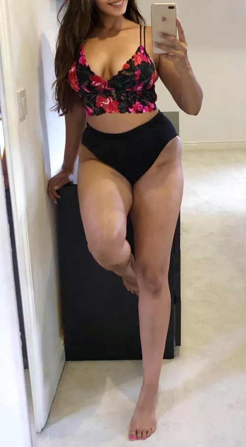 Let's watch porn on my flat screen mirror...😈 British Punjabi Indian