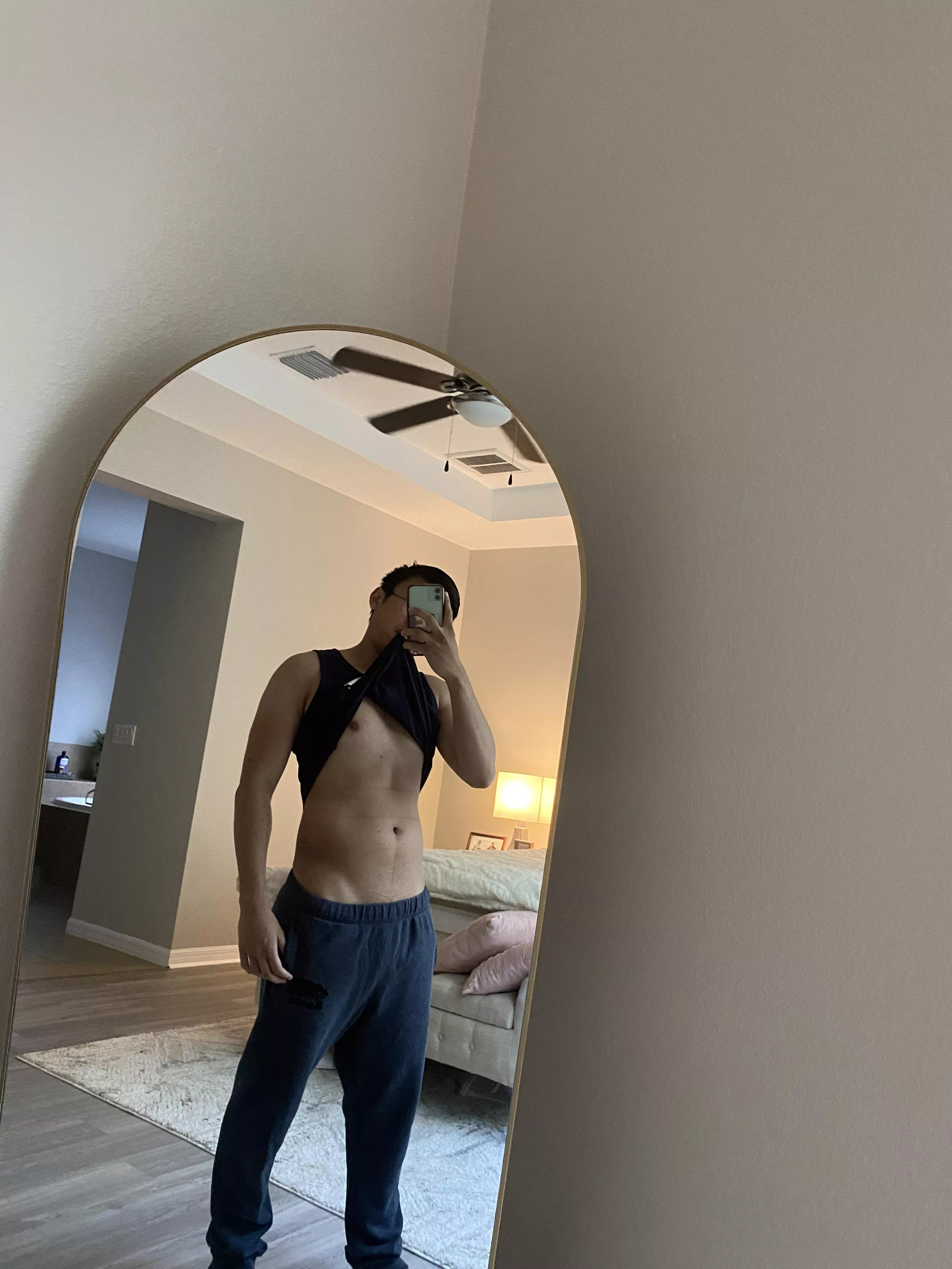 maybe it was a nice angle 👀