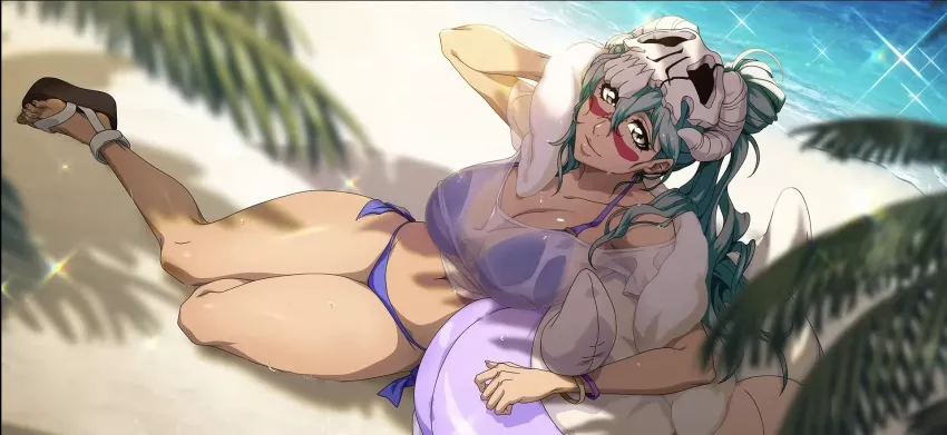 Nelliel at the beach