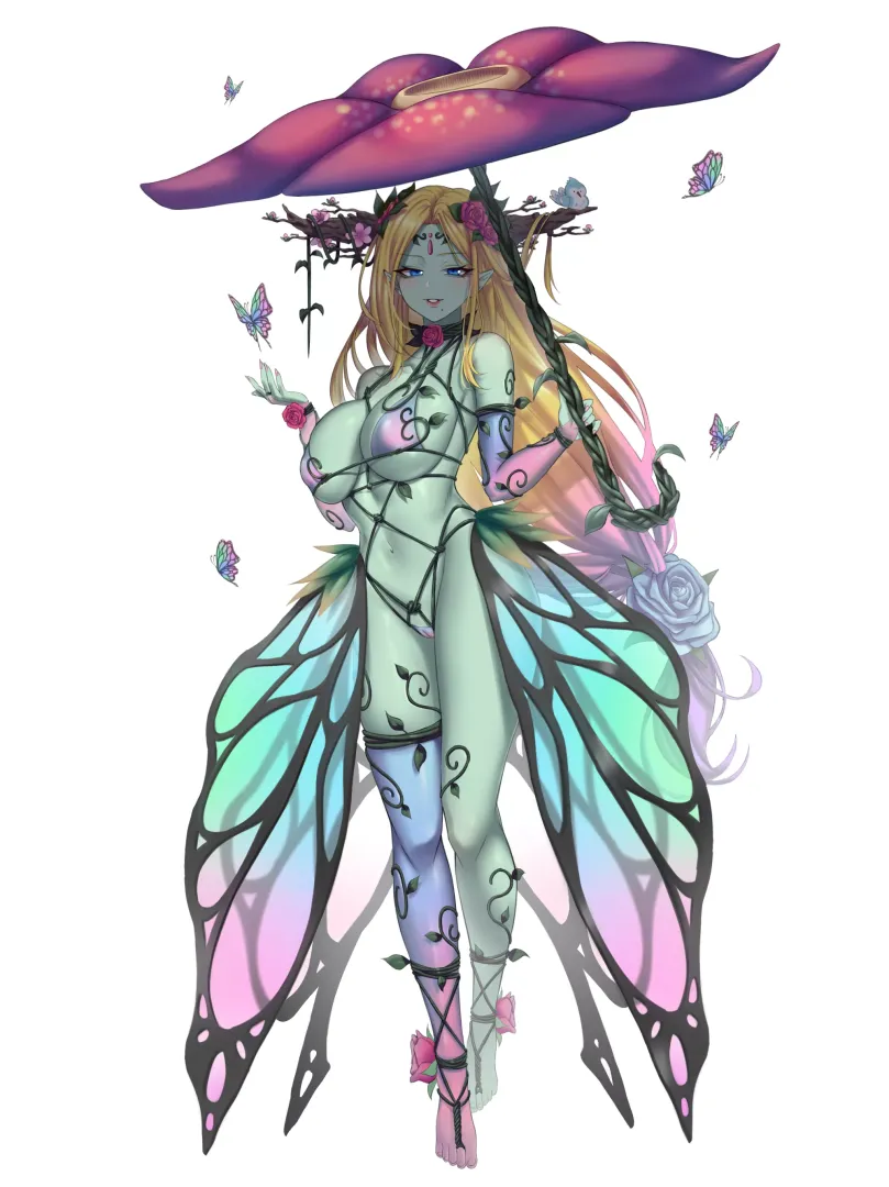 Why don't you spend some time with me in my garden, hmm?
