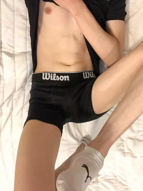 Working out makes me hard