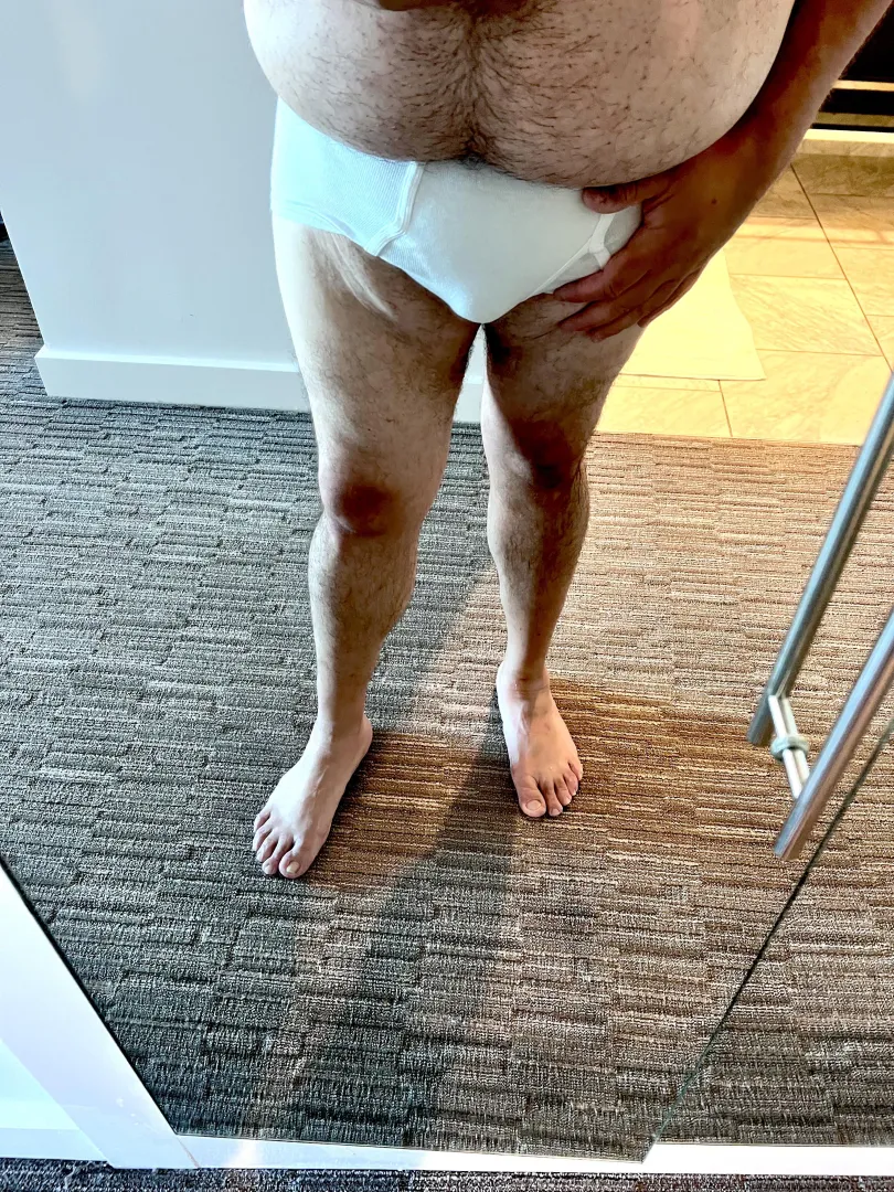 Day 2 of the return to briefs. How to hell do I not get boners all day.