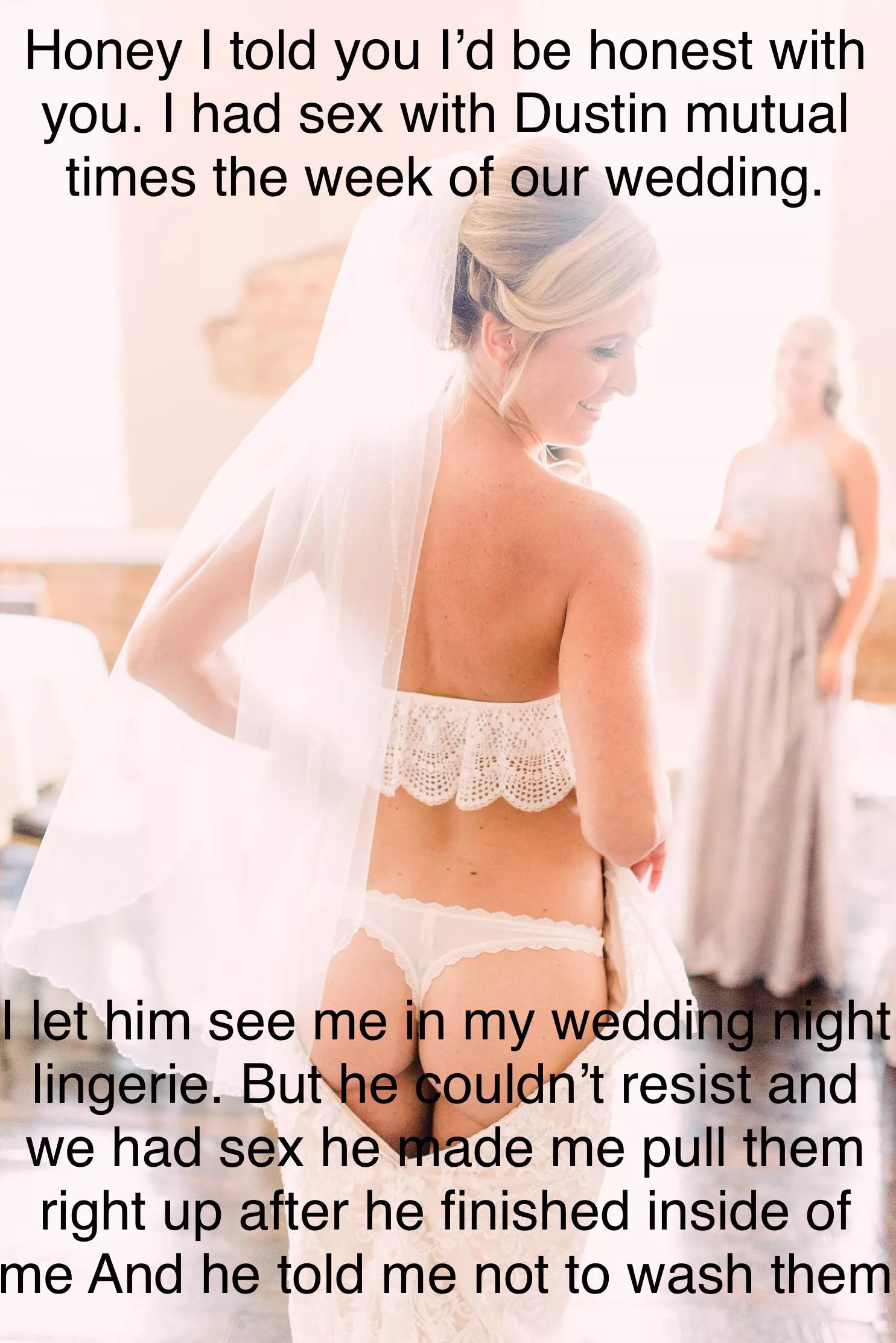 My wife said she would be more honest with me recently….