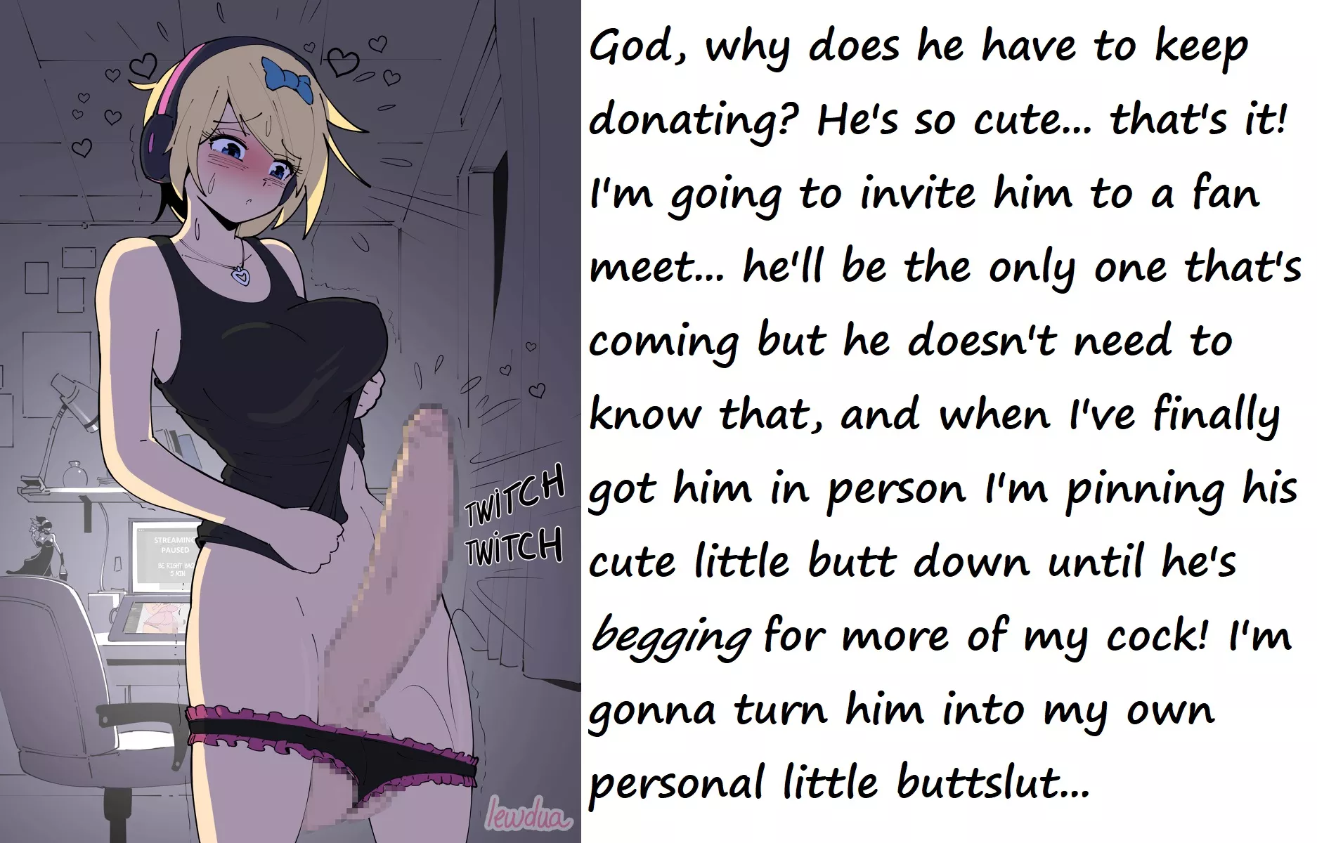 Steamy Stream (caption)