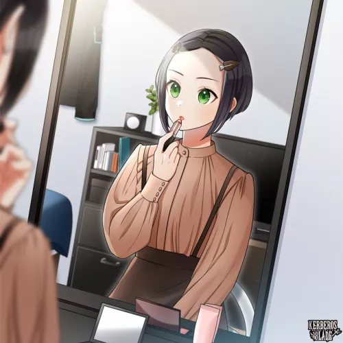 He is shocked at how attractive he is