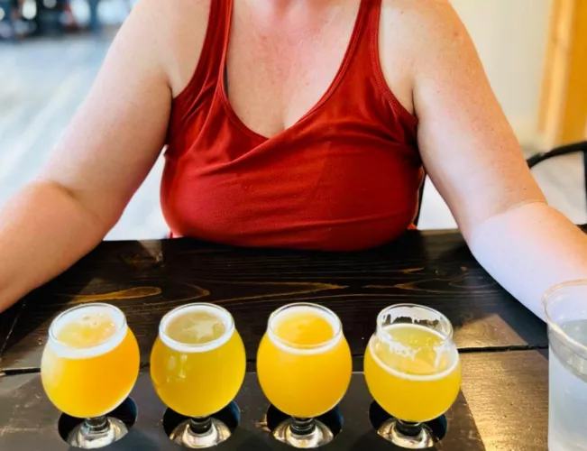 I asked my friend to take a pic of me and this is what I get.