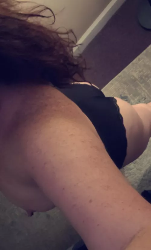 I'm not saying I'm attractive, but when I take my clothes off in the bathroom..[F] I turn the shower on.