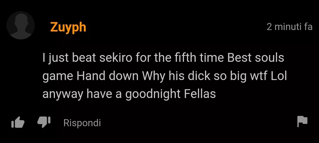 This dude knows his priorities