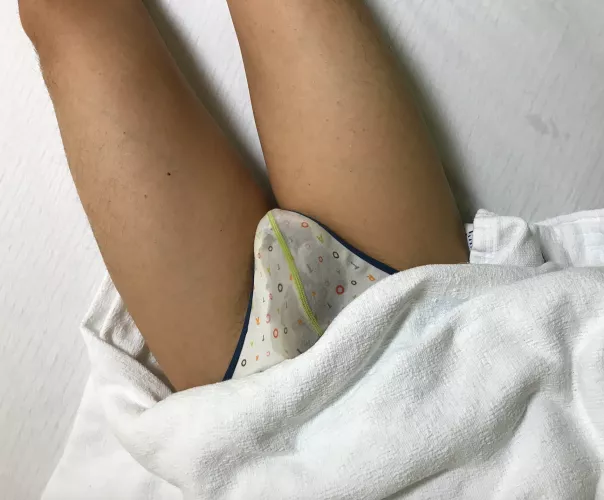 If you woke up beside me and noticed i had a wet dream in my thong panties, what would you do?