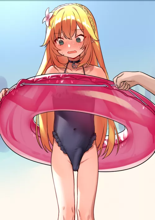 we go to the pool 💗🙈