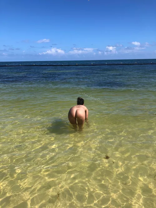 Miles of sea then there’s me.