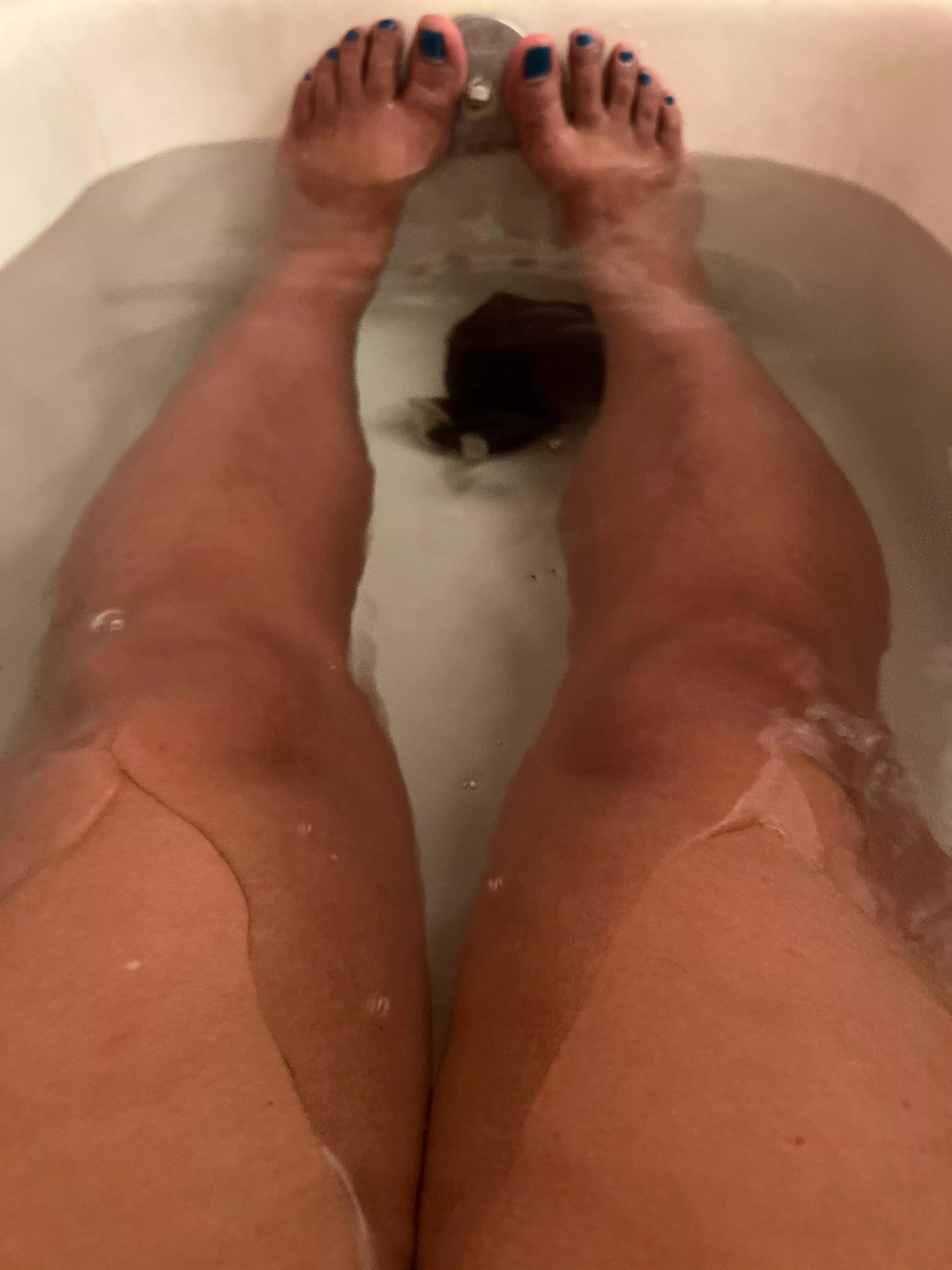 Tired and sore = epsom bath.