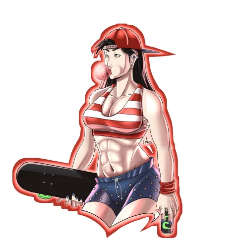 ‘Murican Tomoe (fiftycalvinart) [Warrior Historia]