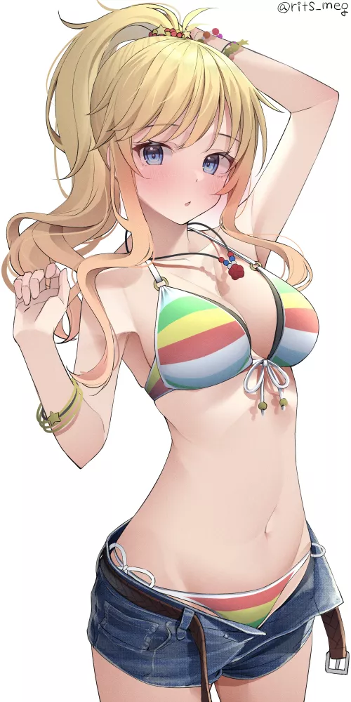 Ohtsuki Yui Bikini Beauty (Kawai Ritsu) [Idolmaster]