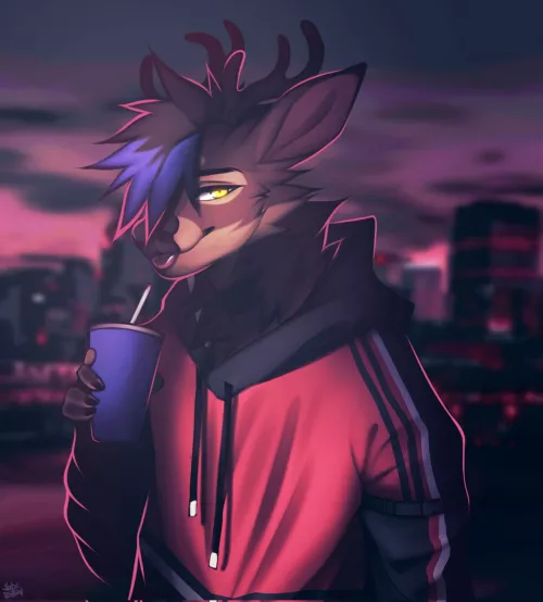 deer time! 🔄+♥️=💞 (art by @RobinJinx_)