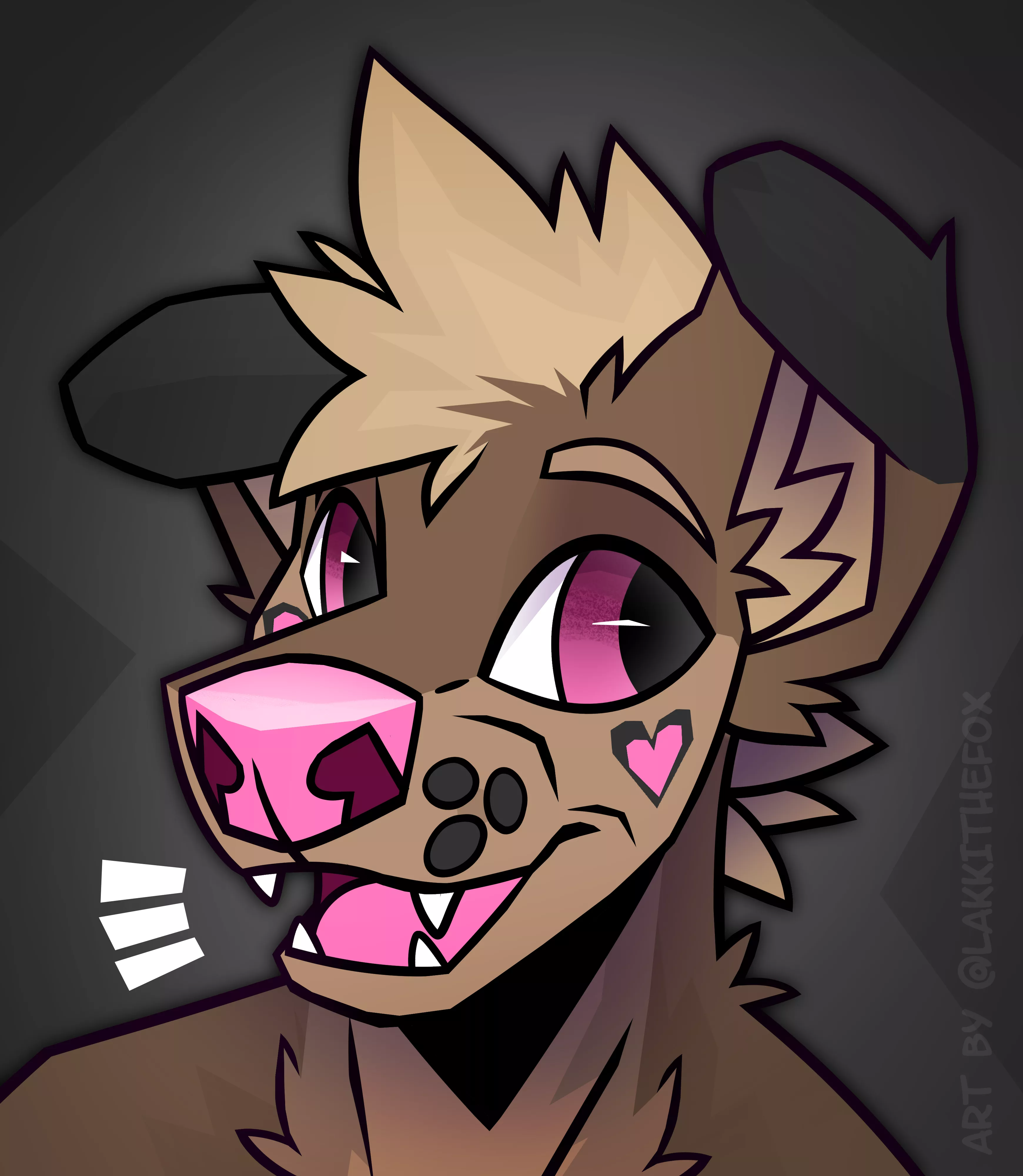 ✨Happy dog✨(Art by @LakkiTheFox)