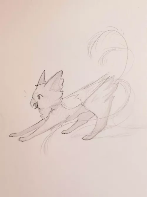 Haven't drawn furries in 9 years, looking for critique!