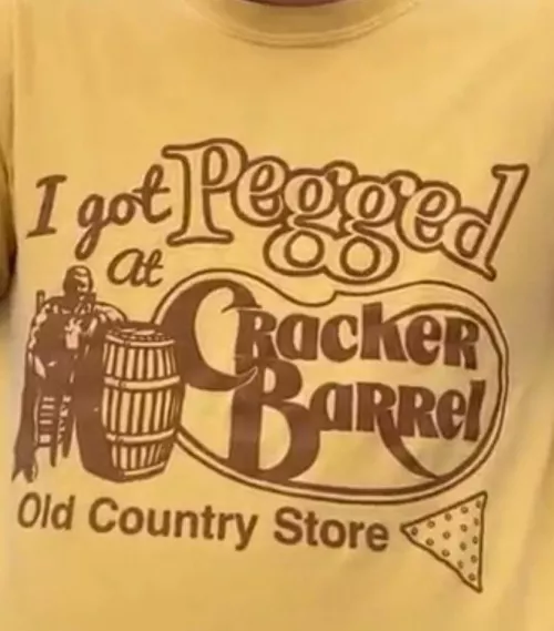 Yeah I’m just gonna uber to crack barrel real quick no reason 👀