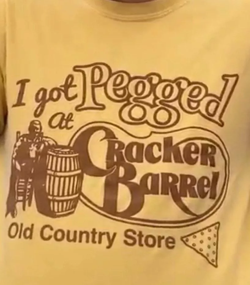 Yeah I’m just gonna uber to crack barrel real quick no reason 👀