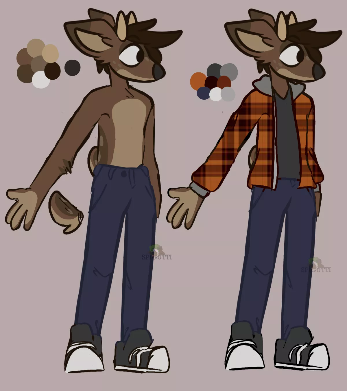 Finally have a fursona! What do you think of him? [Spigutti]