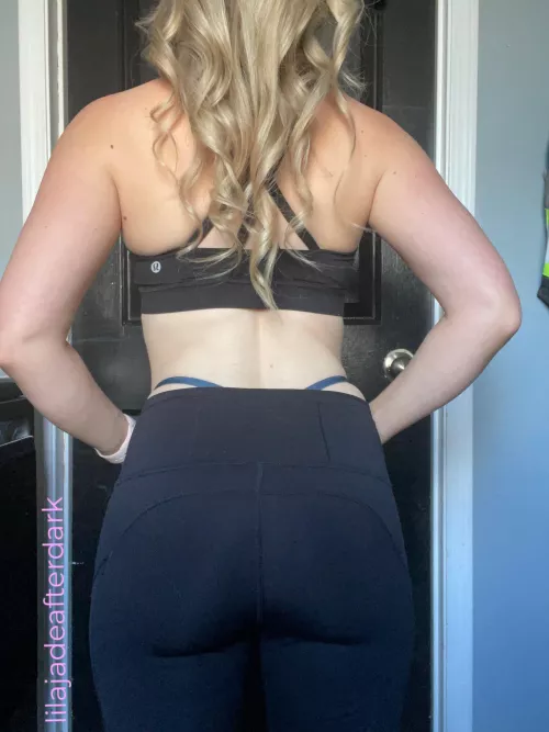 My workout routine includes sitting on the washing machine