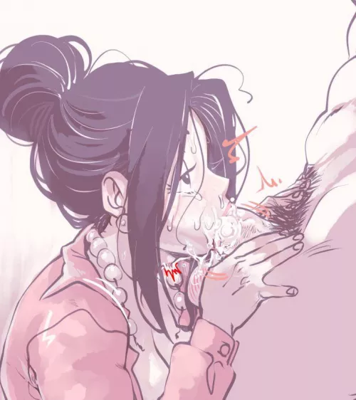 She’ll suck you even after you cum never letting you free