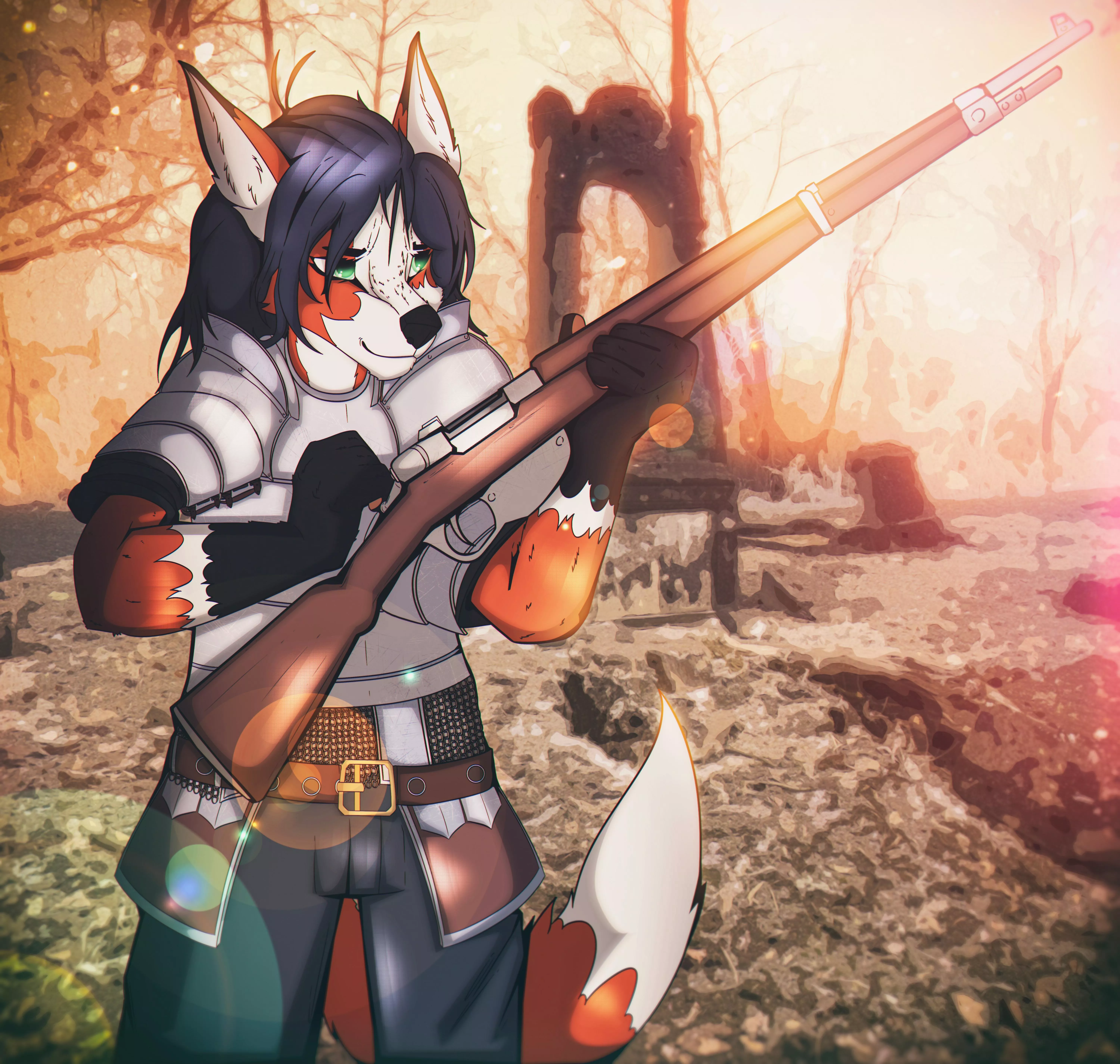 Iron Sister (Art by me: 0l-Fox-l0)