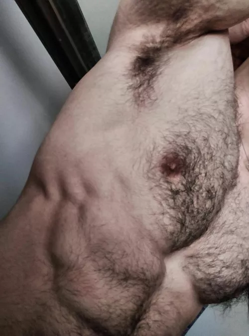 feeling sweaty after the gym. who can lick it?