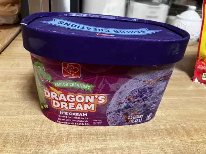 Harris Teeter (and Kroger) have fun new ice cream flavors that were practically made for littles