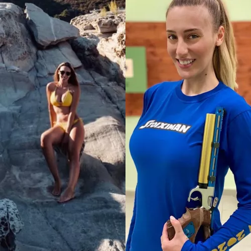 Anna Korakaki, Greek gold medal shooter
