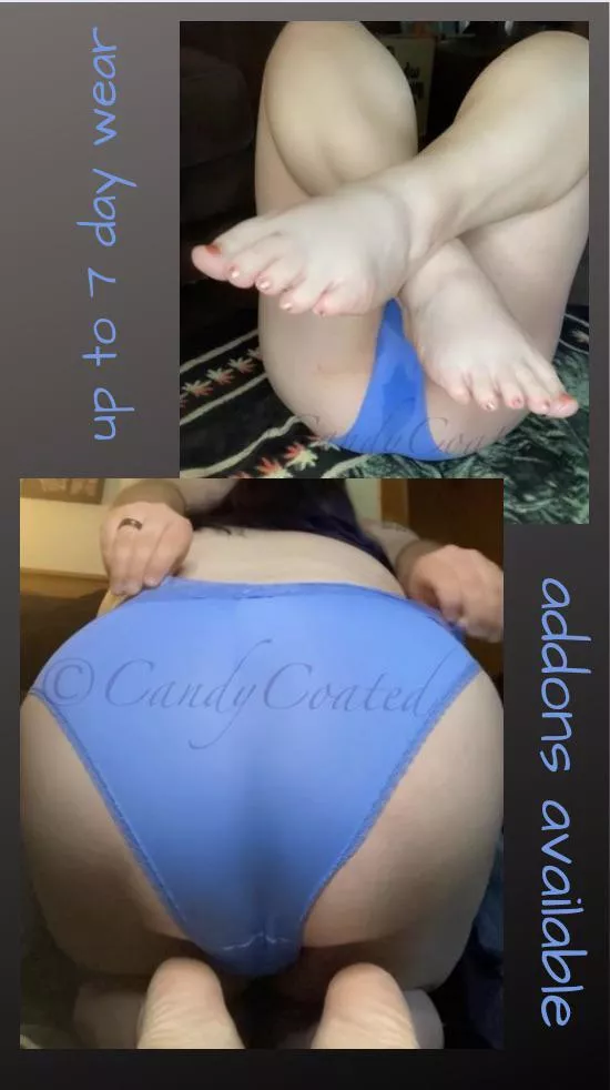 🍭 Extra days half off! Treat yourself to a nice extended wear this week! [Selling] don’t forget the add ons: masturbation 🍭 panty diary 🍭 stuffing 🍭 cream pie 🍭 no shower 🍭 vibe control 🍭 and more.